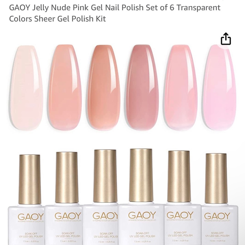 Nude Gel Nail Polish